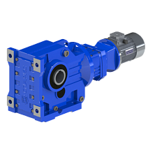 Мотор-редуктор комбинированный коническо-цилиндрический KABR-S57\37-97(4,05х24,05)-14,43-0,25-M1-AM63-MS-2081-4P sf=3,75